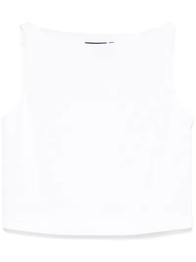 THEORY BOAT-NECK TOP