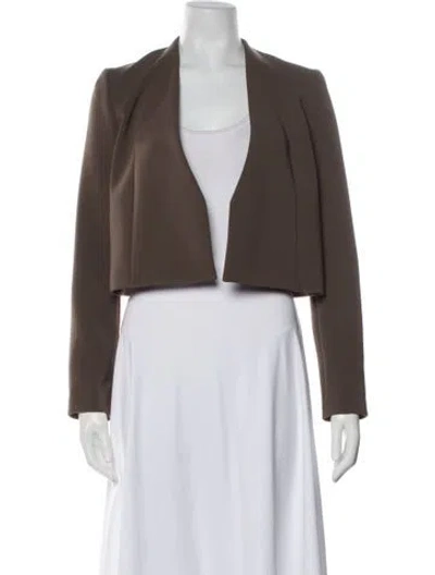 Pre-owned Theory Bolero W/ Tags In Brown