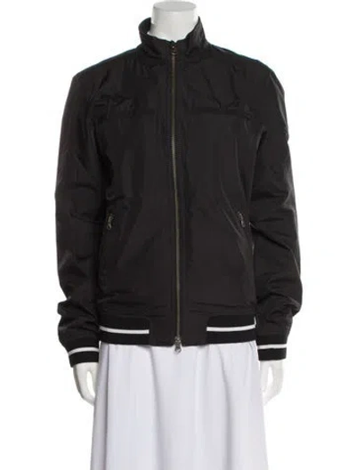 Pre-owned Theory Bomber Jacket In Black