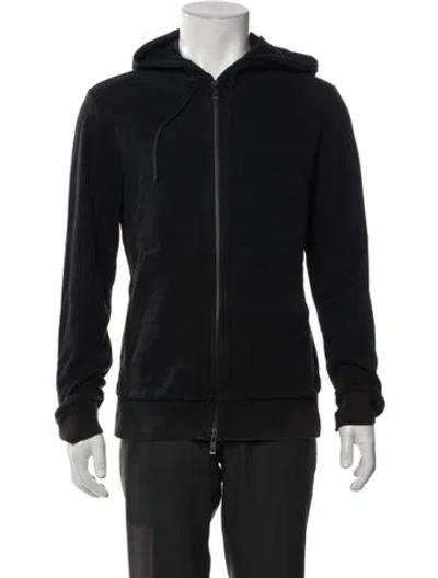 Pre-owned Theory Bomber Jacket In Black