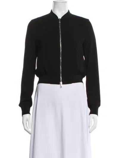 Pre-owned Theory Bomber Jacket In Black