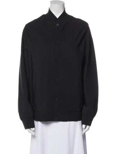Pre-owned Theory Bomber Jacket In Black