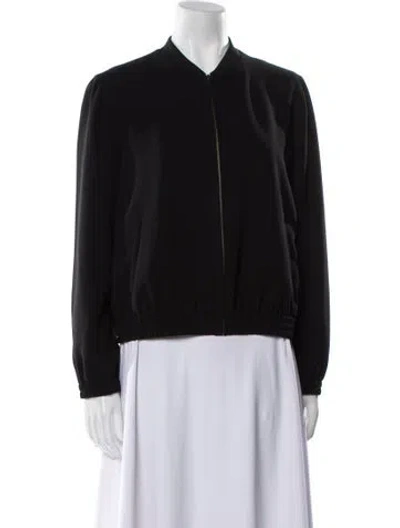 Pre-owned Theory Bomber Jacket In Black