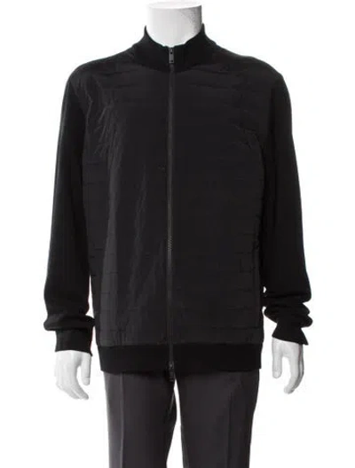 Pre-owned Theory Bomber Jacket In Black