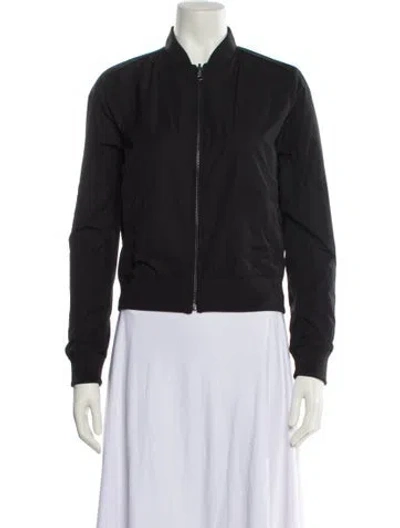 Pre-owned Theory Bomber Jacket In Black