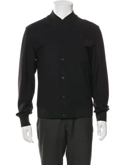 Pre-owned Theory Bomber Jacket In Black