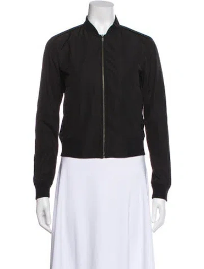 Pre-owned Theory Bomber Jacket In Black