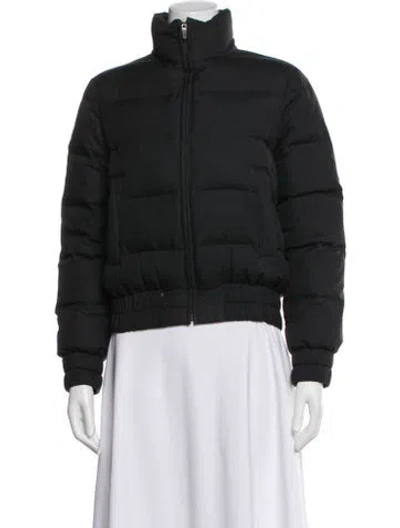 Pre-owned Theory Bomber Jacket In Black