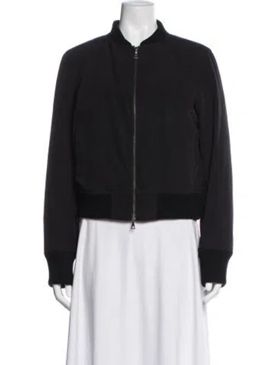 Pre-owned Theory Bomber Jacket In Black
