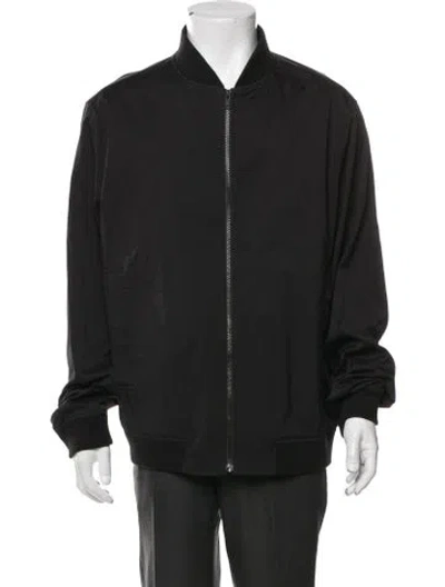 Pre-owned Theory Bomber Jacket In Black