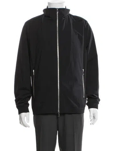 Pre-owned Theory Bomber Jacket In Black