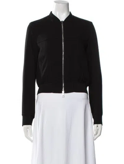 Pre-owned Theory Bomber Jacket In Black