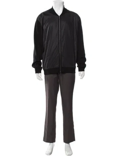Pre-owned Theory Bomber Jacket In Black