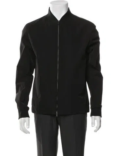 Pre-owned Theory Bomber Jacket In Black