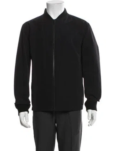 Pre-owned Theory Bomber Jacket In Black