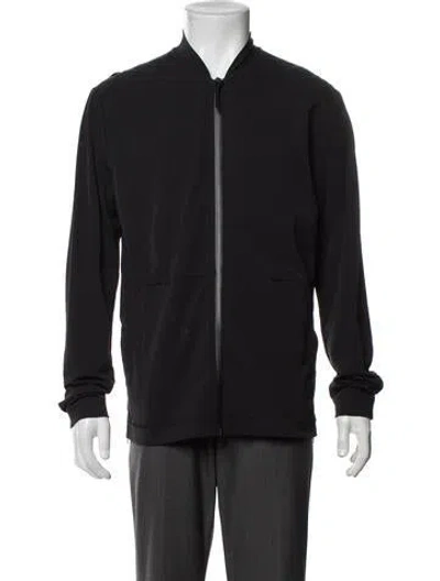 Pre-owned Theory Bomber Jacket In Black