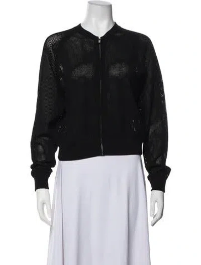 Pre-owned Theory Bomber Jacket In Black