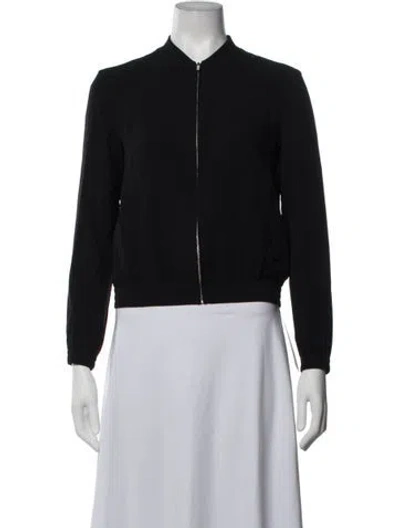 Pre-owned Theory Bomber Jacket In Black