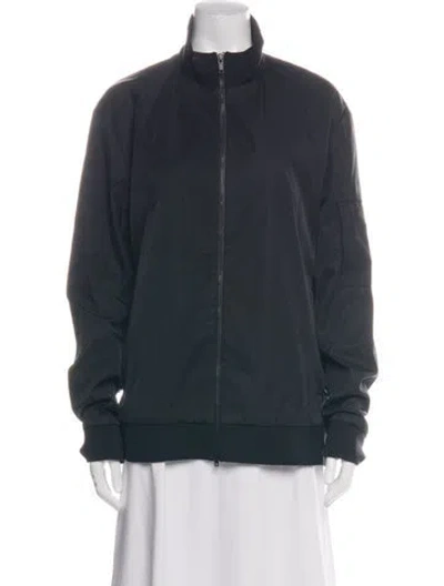 Pre-owned Theory Bomber Jacket In Black