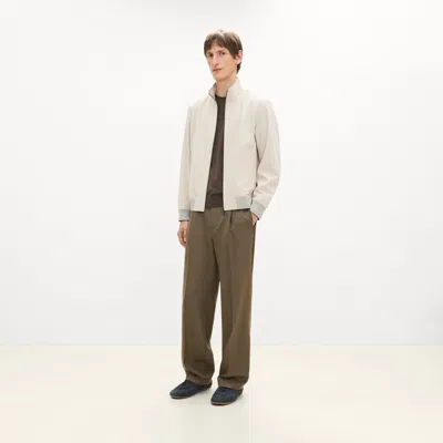 Theory Bomber Jacket In Precision Ponte In Multi