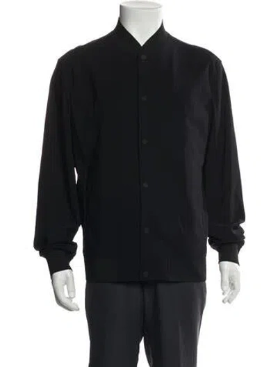 Pre-owned Theory Bomber Jacket W/ Tags In Blue