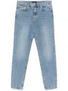 Theory Belt-loop Jeans In Blue