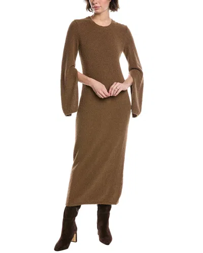 Theory Boucle Terry Dres In Brown