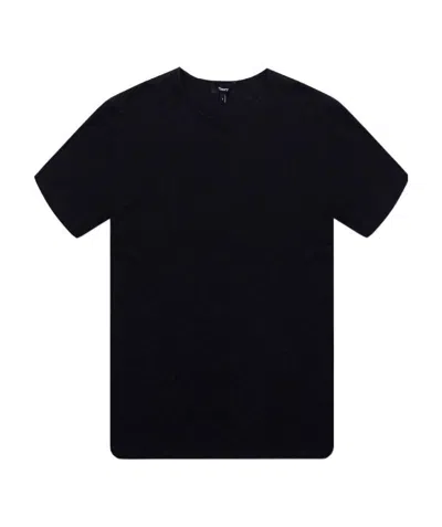 Theory Box-cut T-shirt In Black
