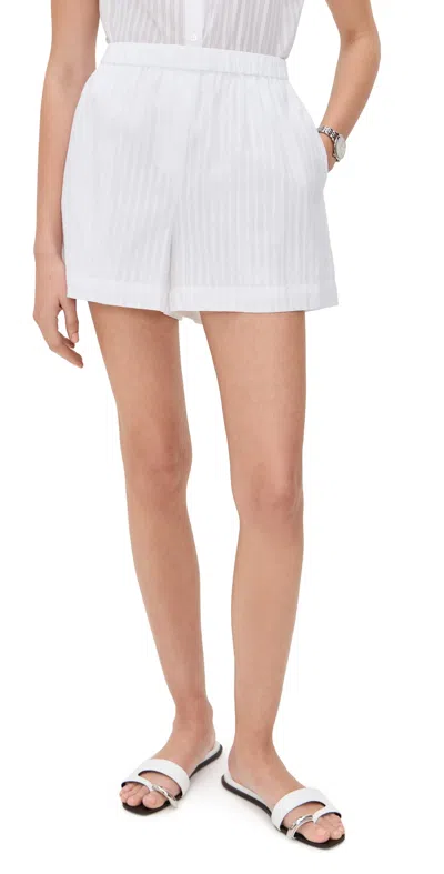 Theory Boxer Shorts White