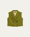 Theory Boxy Double-breasted Vest