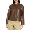 Theory Patch Boxy Jacket In Clove