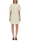 Theory Boxy Short Dress In White