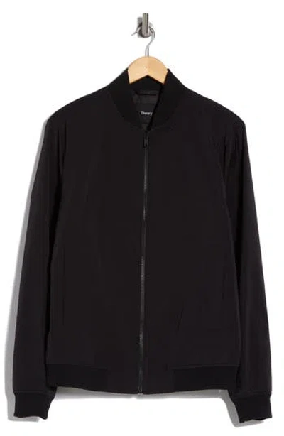 Theory Brenton Bomber Jacket In Black