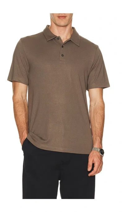 Theory Bron Anemone Milano Polo In Brown