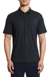 Theory Men's Bron C Cosmos Polo Shirt In Black