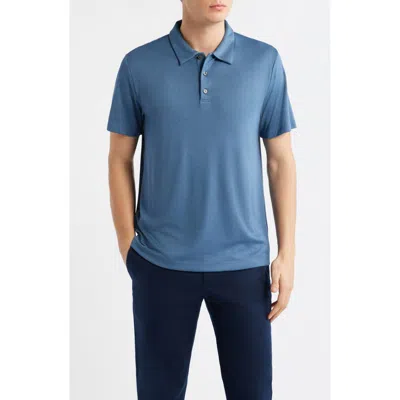 Theory Bron C.anemone Polo In Blue
