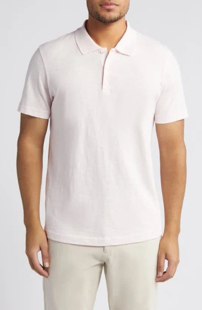 Theory Bron D. Cosmos Polo In Pale Pink