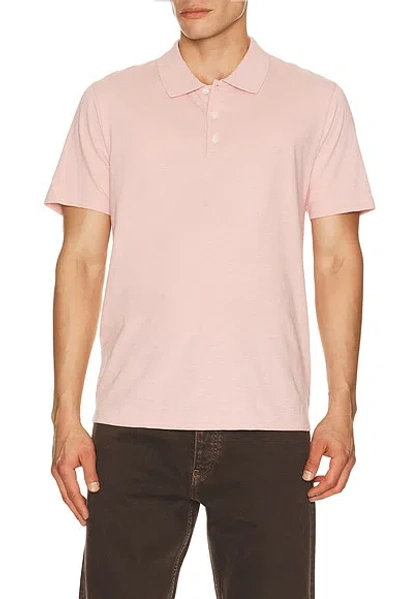Theory Bron Polo In Pink
