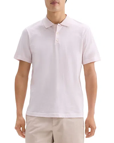 THEORY BRON POLO IN COSMOS SLUB COTTON