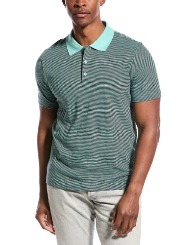 Theory Bron Polo Shirt In Blue