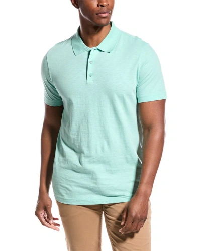 Theory Bron Polo Shirt In Green