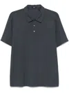 Theory Bron Polo Shirt In Blue