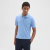 Theory Bron Polo Shirt In Anemone Modal Jersey In Powder Blue