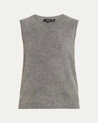 Theory Brushed Cashmere Sweater Vest