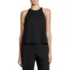 Theory Wool-blend Shell In Black