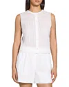 Theory Button Down Shell In White