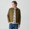Theory Button Jacket In Twill Stretch