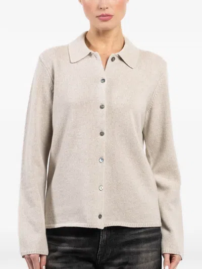 Theory Buttoned Shirt In Neutral