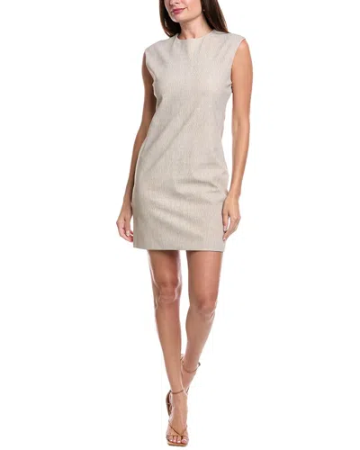 Theory Byron Shift Dress In Neutral