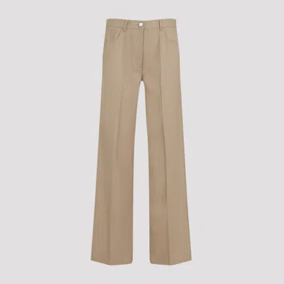THEORY CAMEL BROWN WOOL PANTS